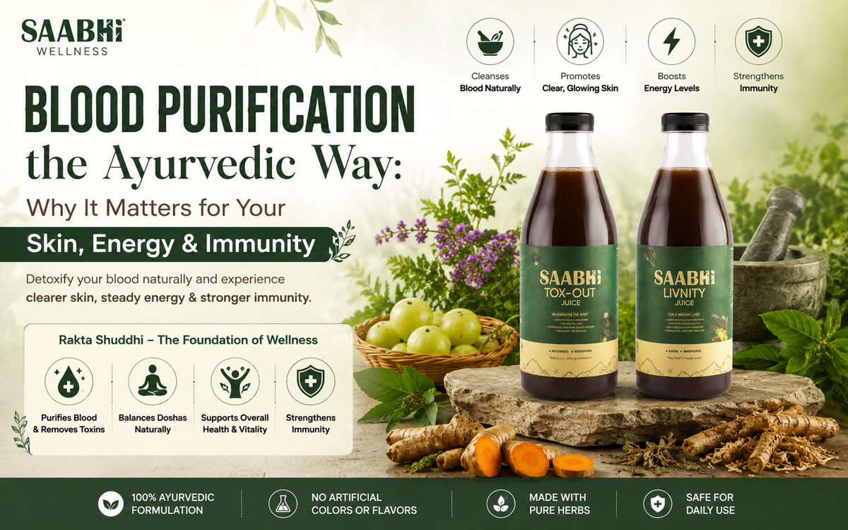 Blood Purification the Ayurvedic Way: Why It Matters for Your Skin, Energy & Immunity
