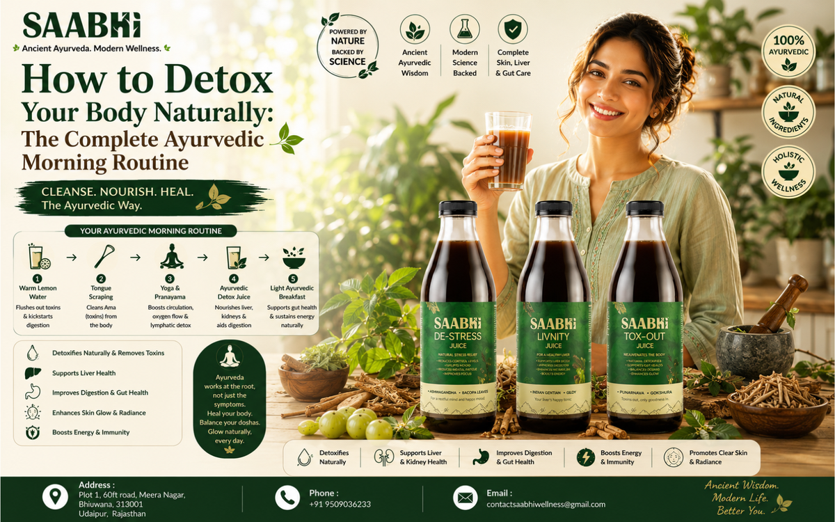 How to Detox Your Body Naturally: The Complete Ayurvedic Morning Routine