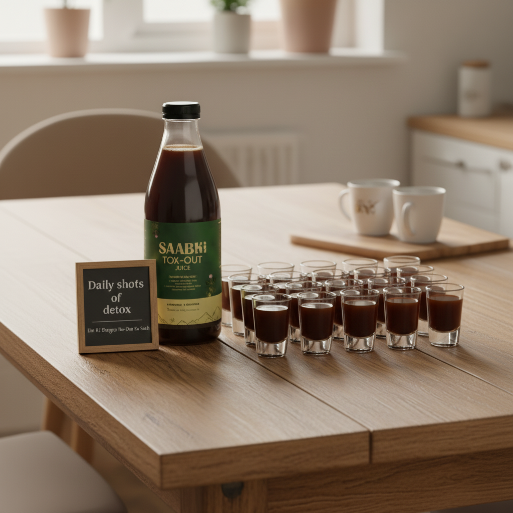Tox-Out Juice: The Ultimate Daily Detox Shot for a Healthy Morning Routine