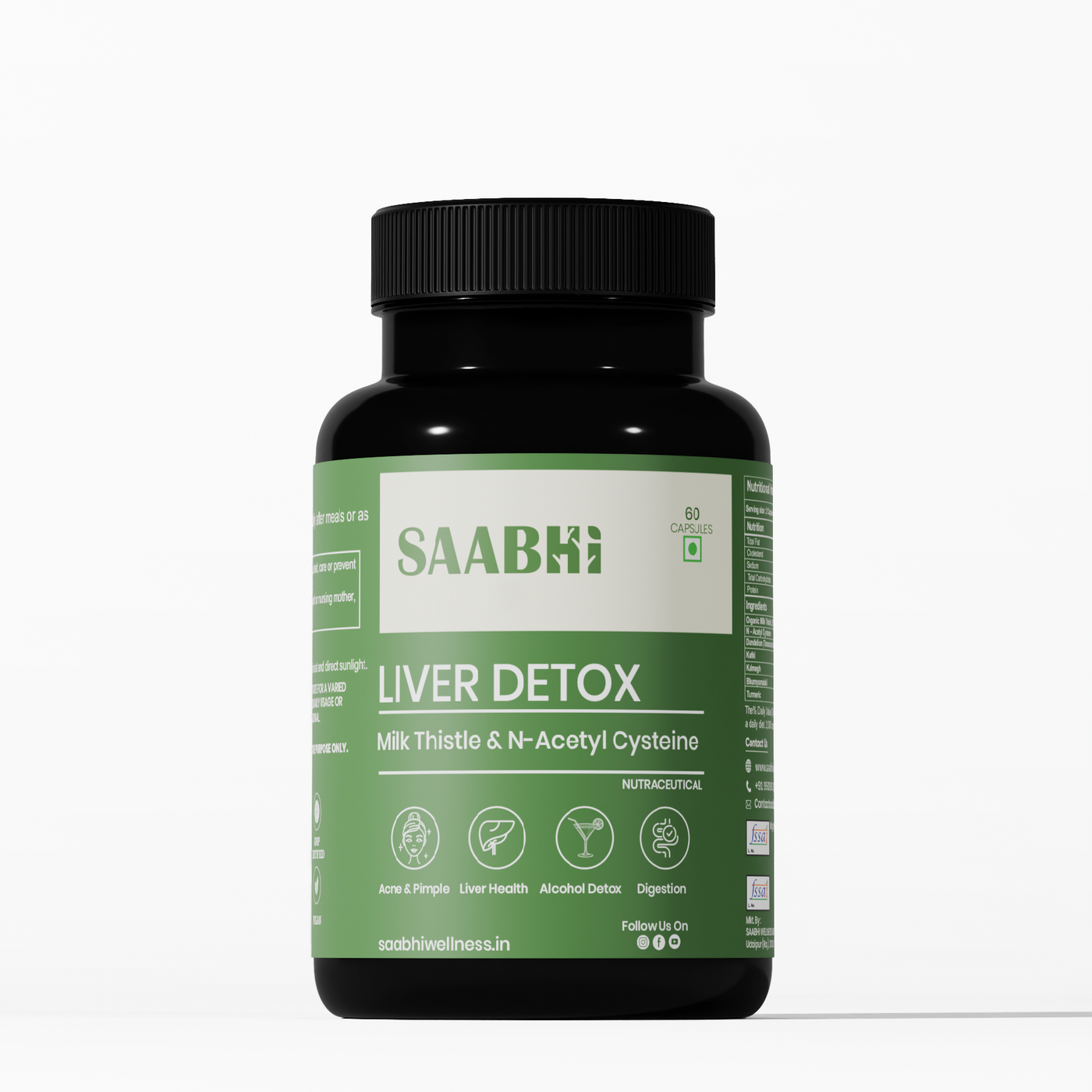 Liver Detox Capsules — Ayurvedic Liver Cleanse & Repair Supplement