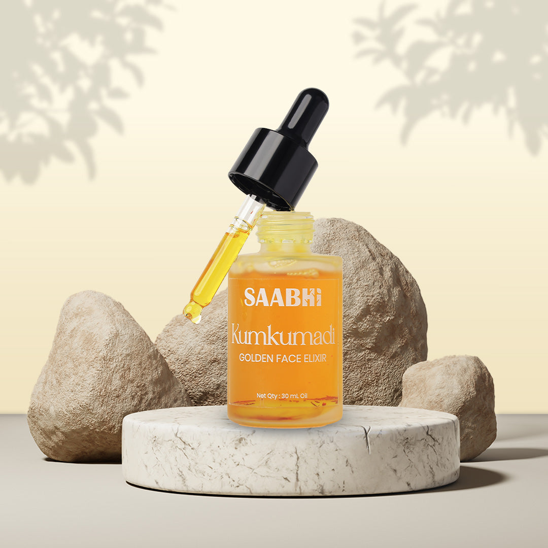Kumkumadi Golden Face Elixir — Ayurvedic Face Oil for Glowing, Radiant Skin