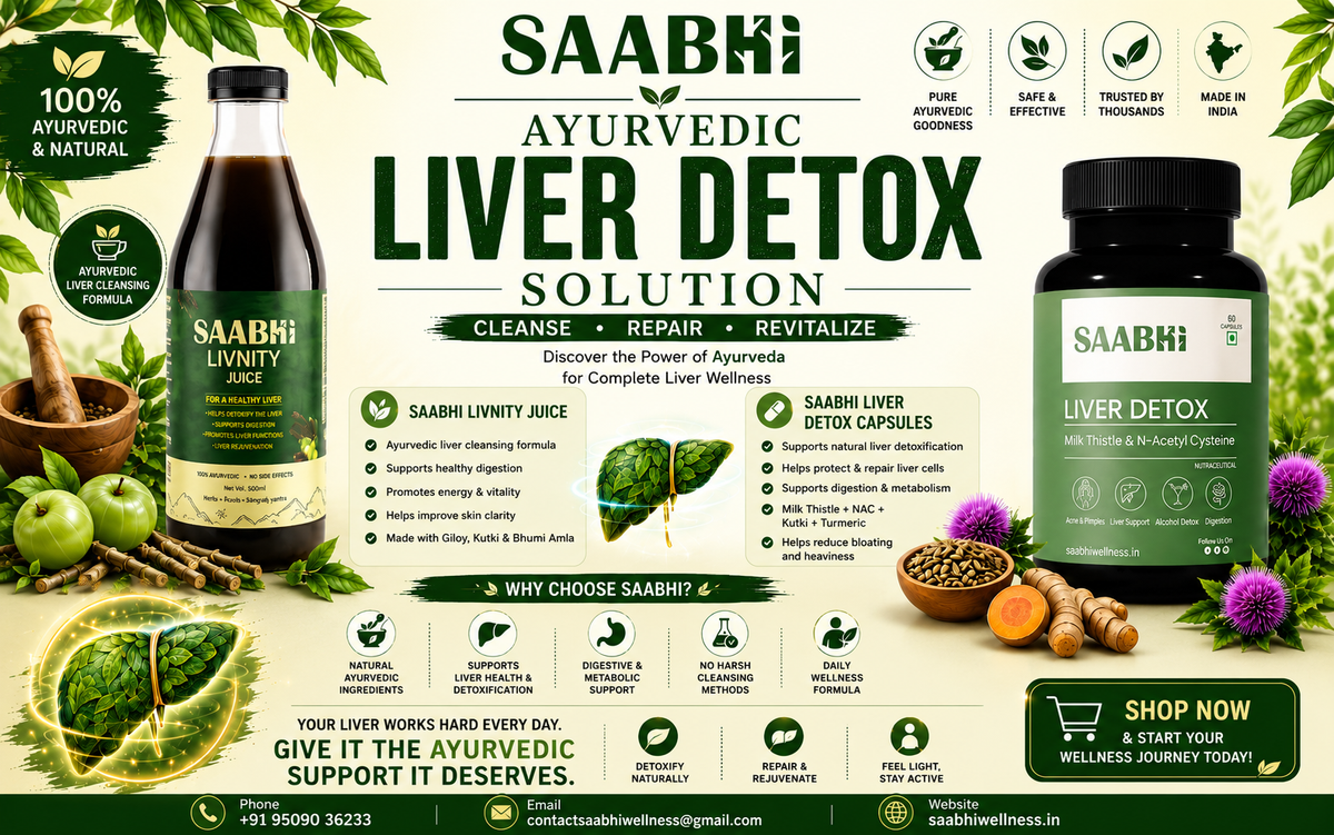 7 Warning Signs Your Liver Needs a Detox — And How Ayurveda Can Help