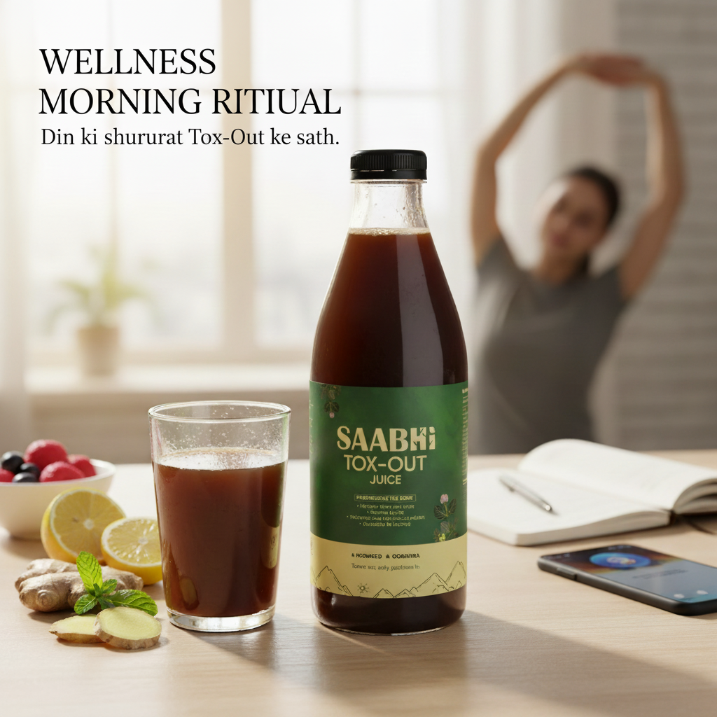 Start Your Day Right: Natural Body Detox with SAABHI Tox-Out Juice
