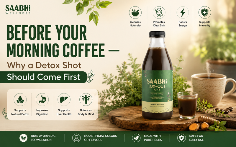 Before Your Morning Coffee — Why a Detox Shot Should Come First