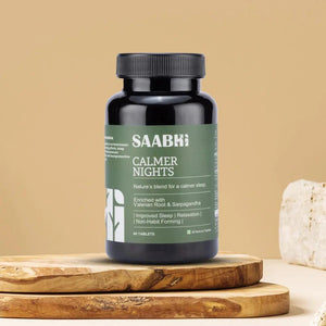 Calmer Nights sleep tablets bottle
