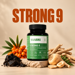 Strong 9 — Daily Multivitamin for Men with Sea Buckthorn, Shilajit, Moringa & Maca Root